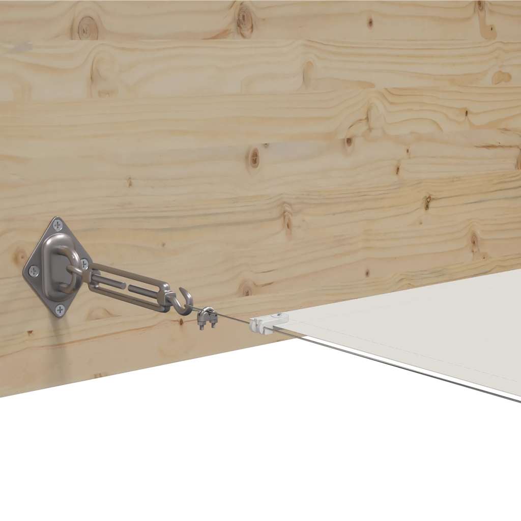 vidaXL Paravento Verticale Bianco 180x1200 cm Tessuto Oxford - Image 8 of 12