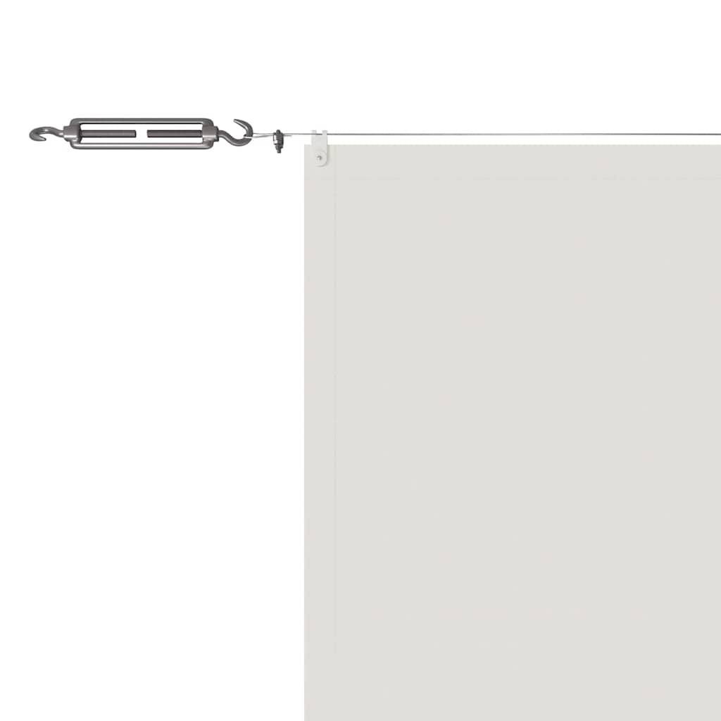 vidaXL Paravento Verticale Bianco 180x1200 cm Tessuto Oxford - Image 10 of 12
