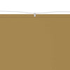 Paraviento vertical vidaXL de tejido Oxford 60x600 cm Beige - Image 10 of 24