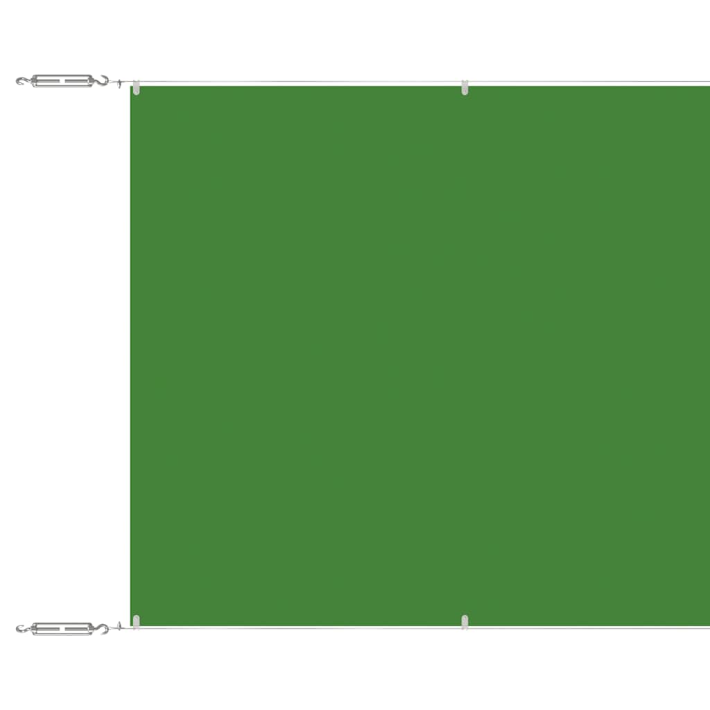 vidaXL Vertical Windbreak in Oxford Fabric 100x600 cm Light Green - Image 8 of 42