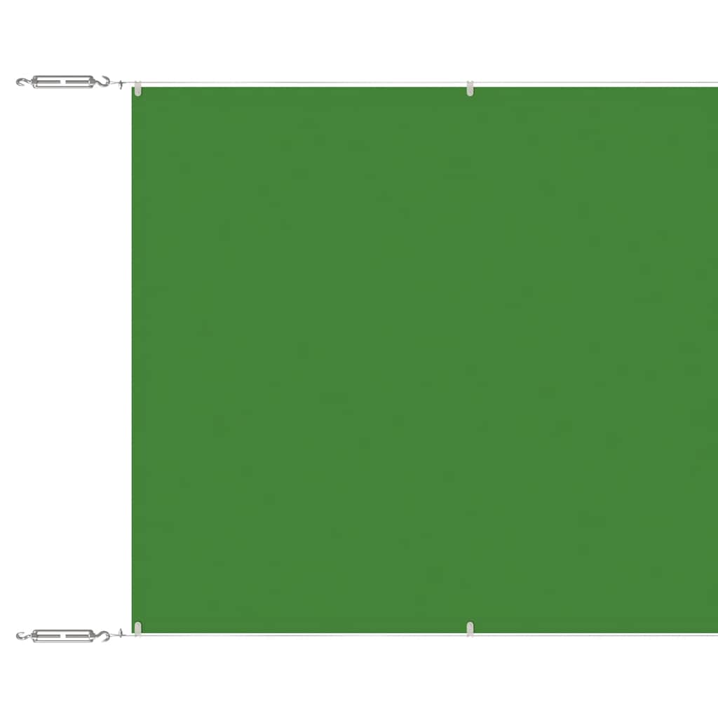 vidaXL Vertical Windscreen in Oxford Fabric 100x420 cm Light Green - Image 11 of 41