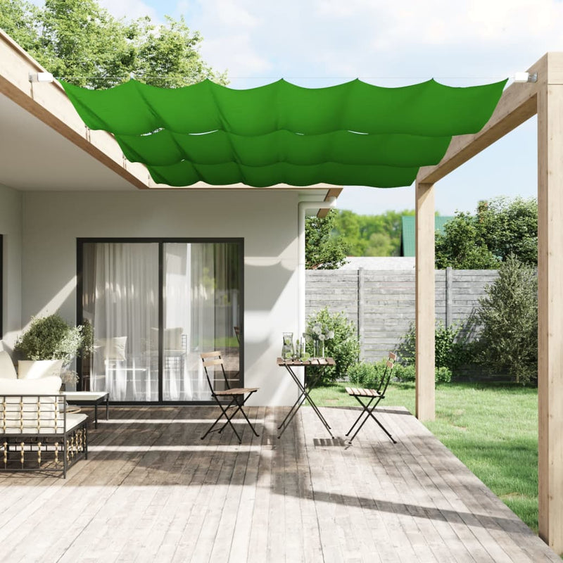 vidaXL Vertical Windscreen, Oxford Fabric, 140x800 cm, Light Green - Image 3 of 23