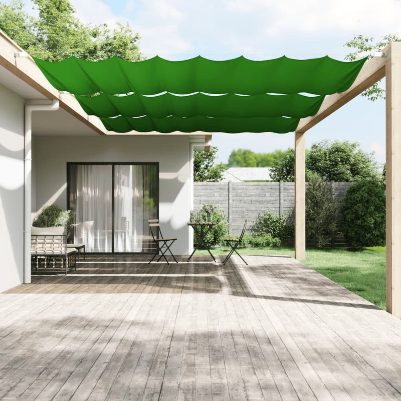 vidaXL Vertical Windscreen in Oxford Fabric 100x420 cm Light Green - Image 4 of 41