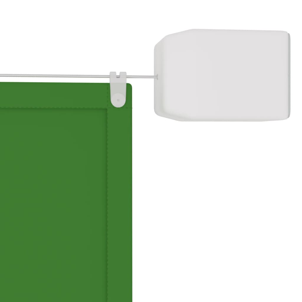 vidaXL Vertical Windscreen in Oxford Fabric 100x420 cm Light Green - Image 15 of 41