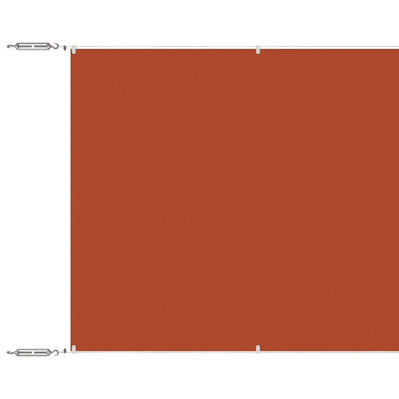 Paravento Verticale Terracotta 100×1200 cm in Tessuto Oxford - Image 2 of 6