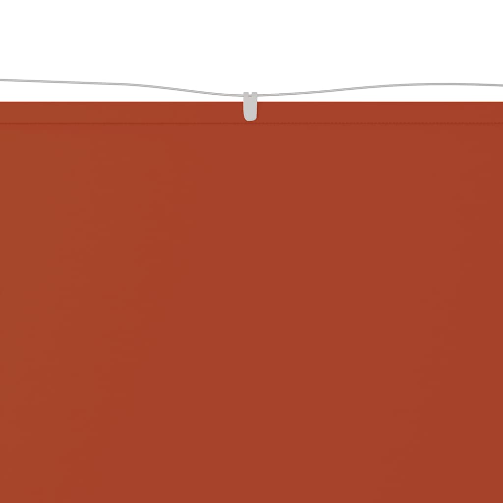 Paravento Verticale Terracotta 100×1200 cm in Tessuto Oxford - Image 3 of 6