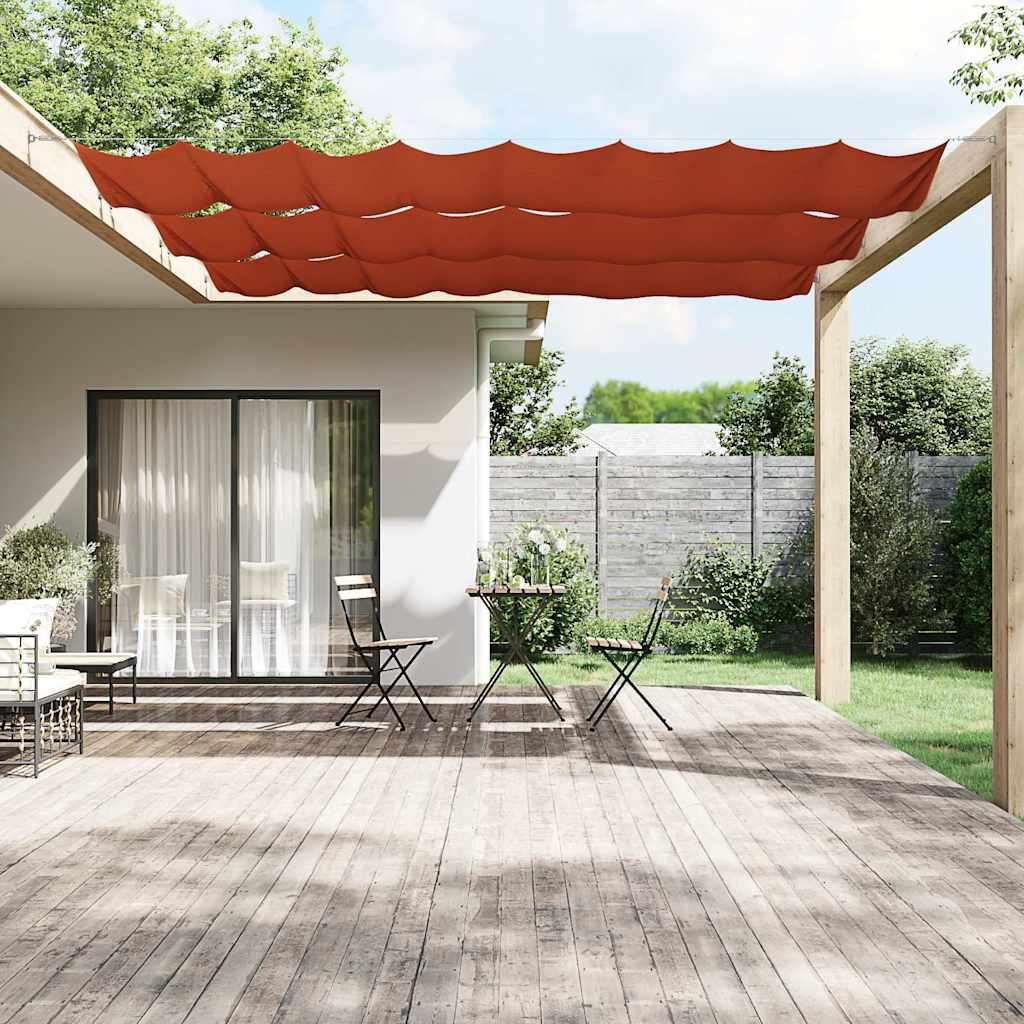 Paravento Verticale Terracotta 100×1200 cm in Tessuto Oxford - Image 1 of 6