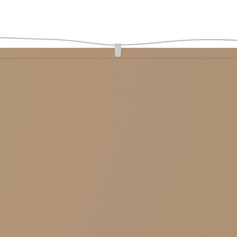 vidaXL Paravento Verticale Tessuto Oxford 140x600 cm Grigio Talpa - Image 5 of 12