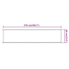 vidaXL Vertical Screen Oxford Fabric 60x270 cm Blue - Image 14 of 16