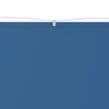 vidaXL Parasol vertical de tela Oxford 60 x 420 cm Azul - Image 5 of 10