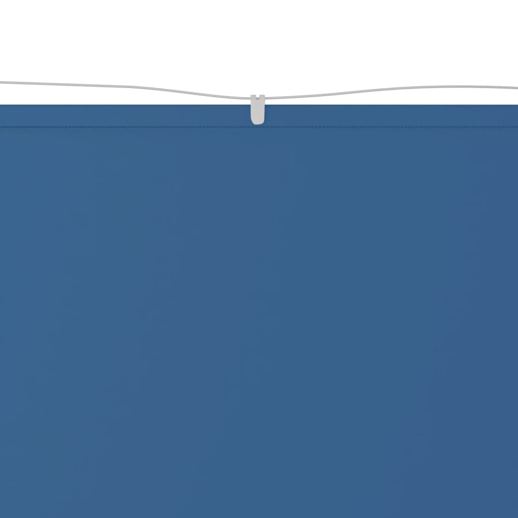 vidaXL Parasol vertical de tela Oxford 60 x 420 cm Azul - Image 5 of 10