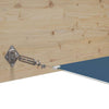 Paraviento vertical vidaXL de tejido Oxford 100x1200 cm Azul - Image 13 of 18