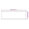 vidaXL Paravento Verticale Blu 100x360 cm in Tessuto Oxford - Image 5 of 5