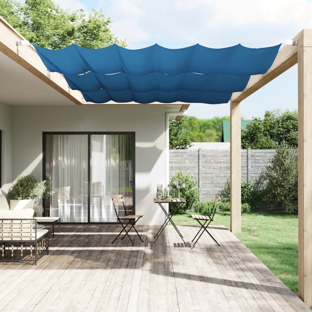 vidaXL Vertical Screen Oxford Fabric 60x270 cm Blue - Image 2 of 16