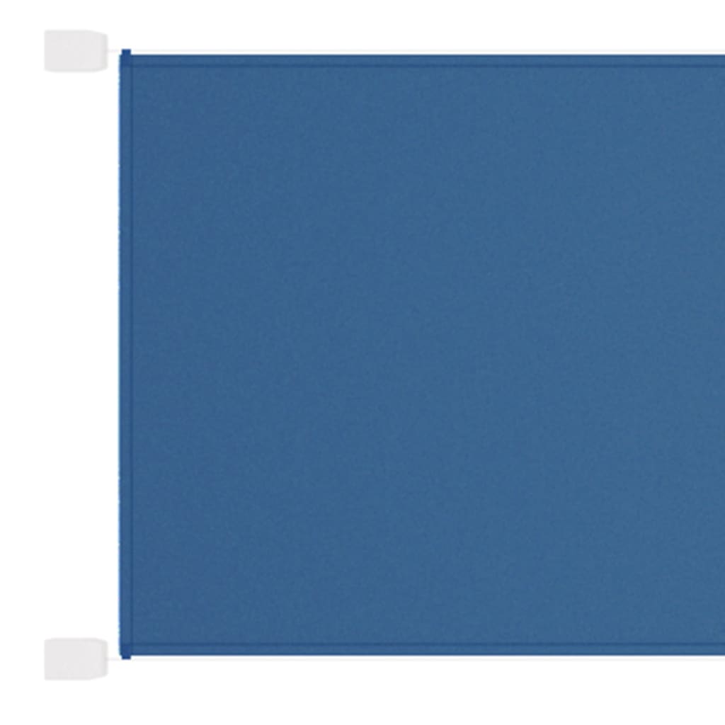 vidaXL Parasol vertical de tela Oxford 60 x 420 cm Azul - Image 4 of 10