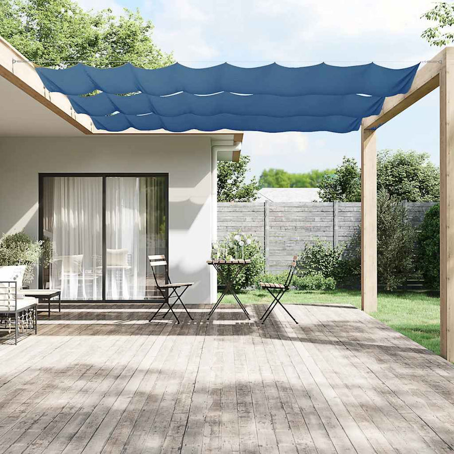 Paravento Verticale Tessuto Oxford 140x800 cm Blu - immagine 1 | SolPatio