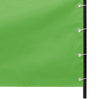 vidaXL Balcony Screen, Water-Resistant Oxford Fabric, 120x240 cm, Light Green - Image 4 of 12