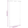 vidaXL Balcony Screen, Water-Resistant Oxford Fabric, 120x240 cm, Light Green - Image 11 of 12