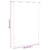 vidaXL Balcony Screen, Water-Resistant Oxford Fabric, 120x240 cm, Light Green - Image 12 of 12