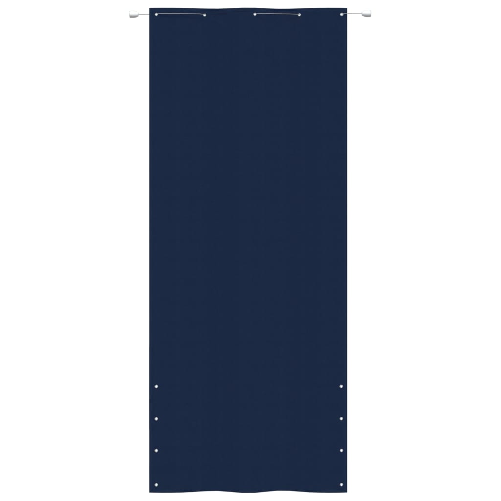 vidaXL Paravento per Balcone Blu 100x240 cm in Tessuto Oxford - Image 1 of 3