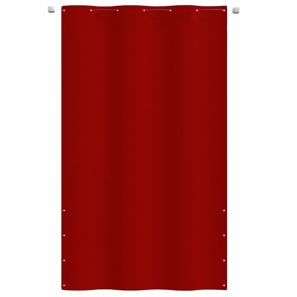 vidaXL Paravento per Balcone Rosso 140x240 cm in Tessuto Oxford - Image 1 of 3