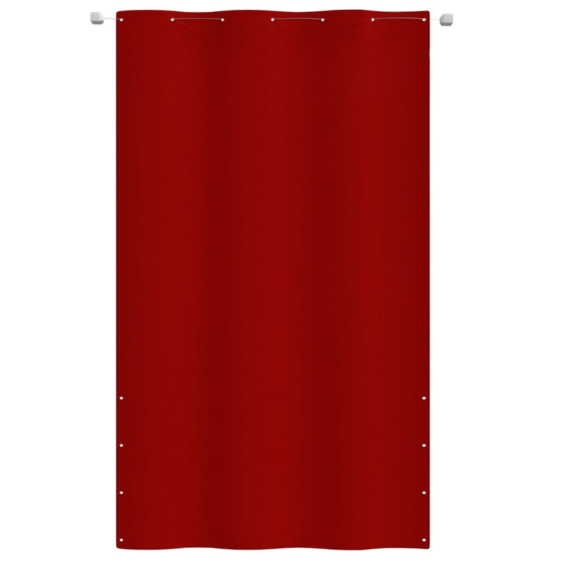 vidaXL Paravento per Balcone Rosso 140x240 cm in Tessuto Oxford - Image 1 of 3