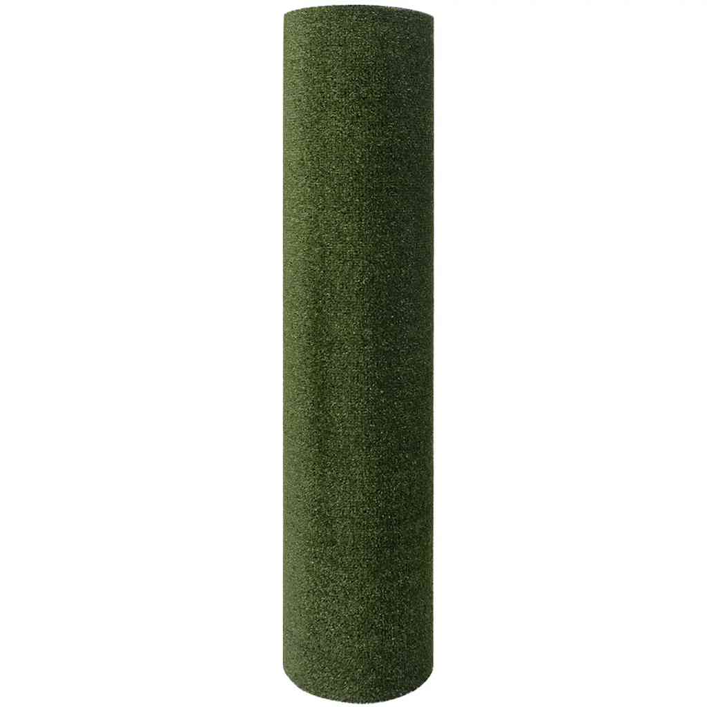 vidaXL Prato Artificiale Polipropilene (PP) Altezza pelo 7-9 mm 1 x 8 m Verde - Image 7 of 10