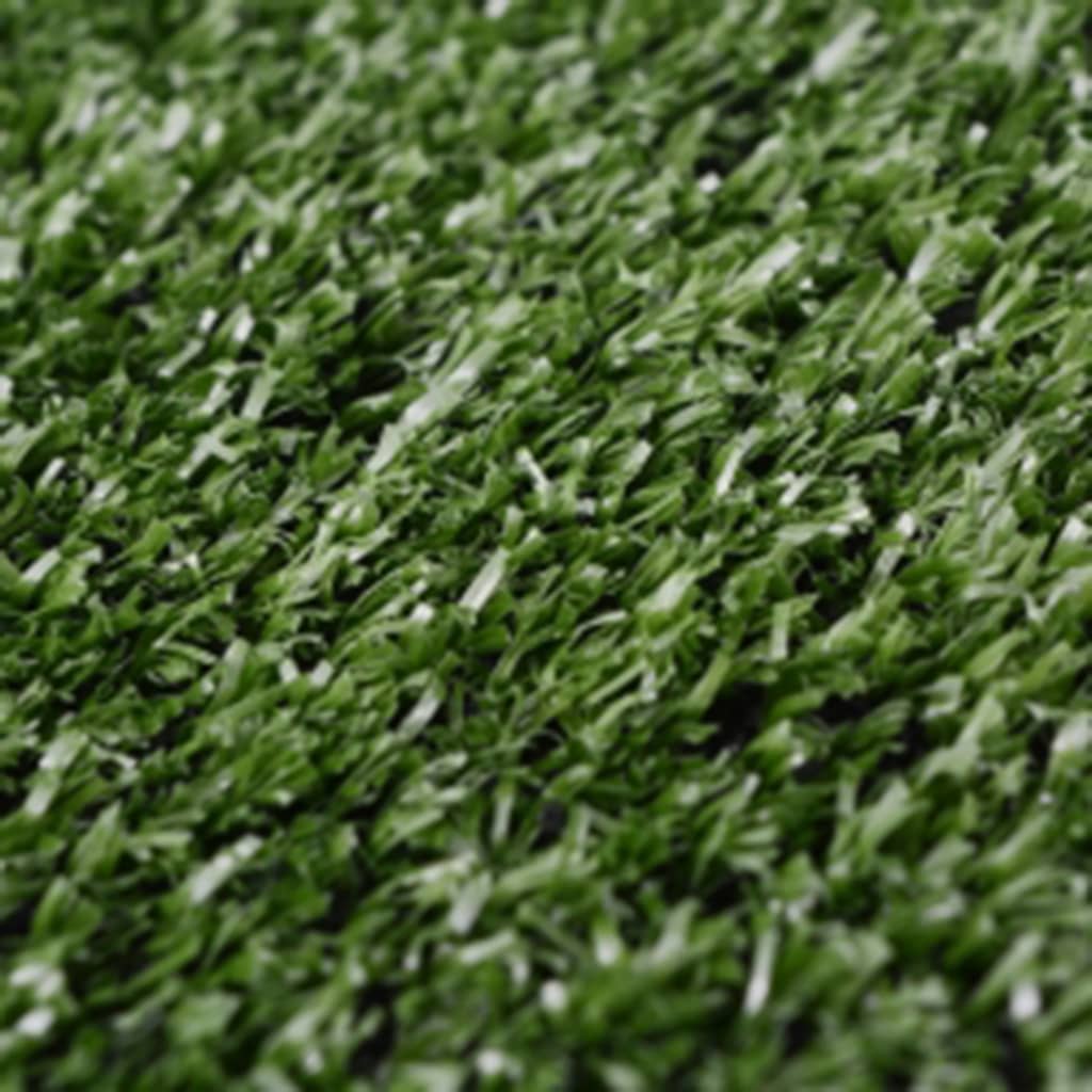 vidaXL Artificial Grass, Polypropylene, 1.33x25 m, Pile Height 7-9 mm, Green - Image 1 of 2