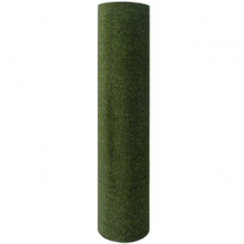 vidaXL Artificial Grass, Polypropylene, 1.33x25 m, Pile Height 7-9 mm, Green - Image 2 of 2