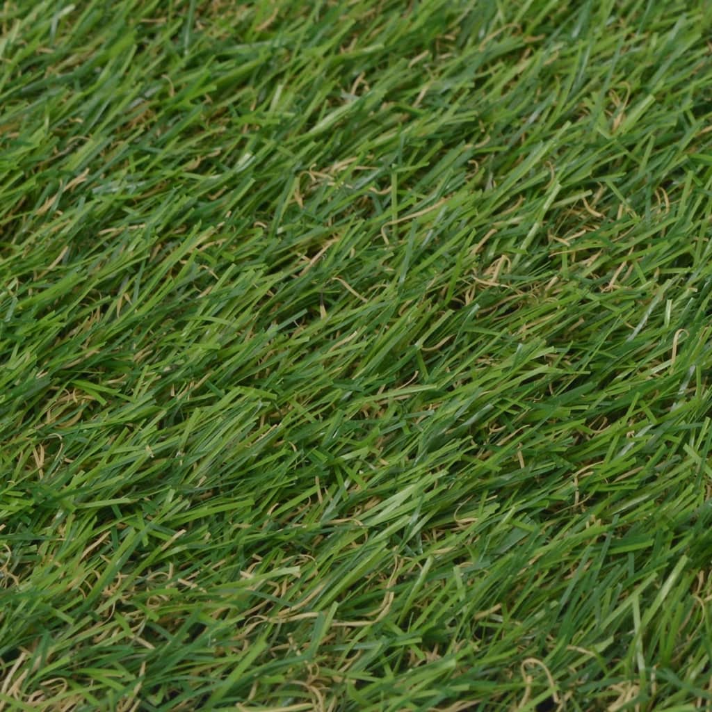 vidaXL Prato Artificiale 1x15 m/20 mm Verde - Image 1 of 2