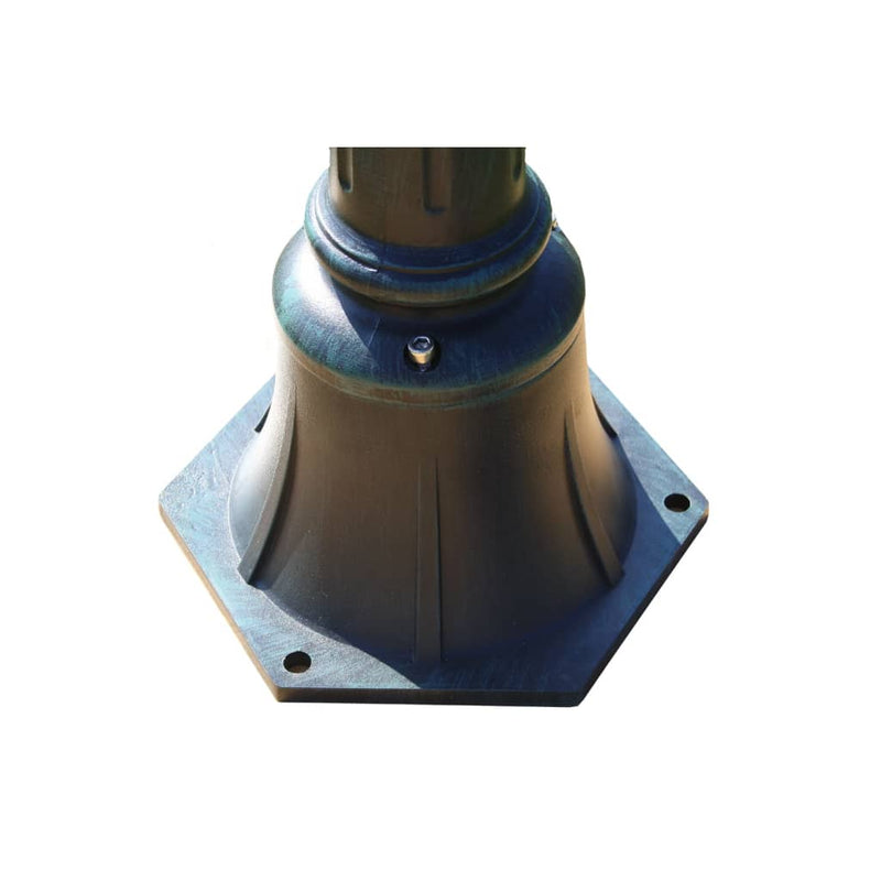 Coppia di Lampioni da Giardino Preston in Alluminio e Vetro - 105 cm (Set da 2) - Image 4 of 4