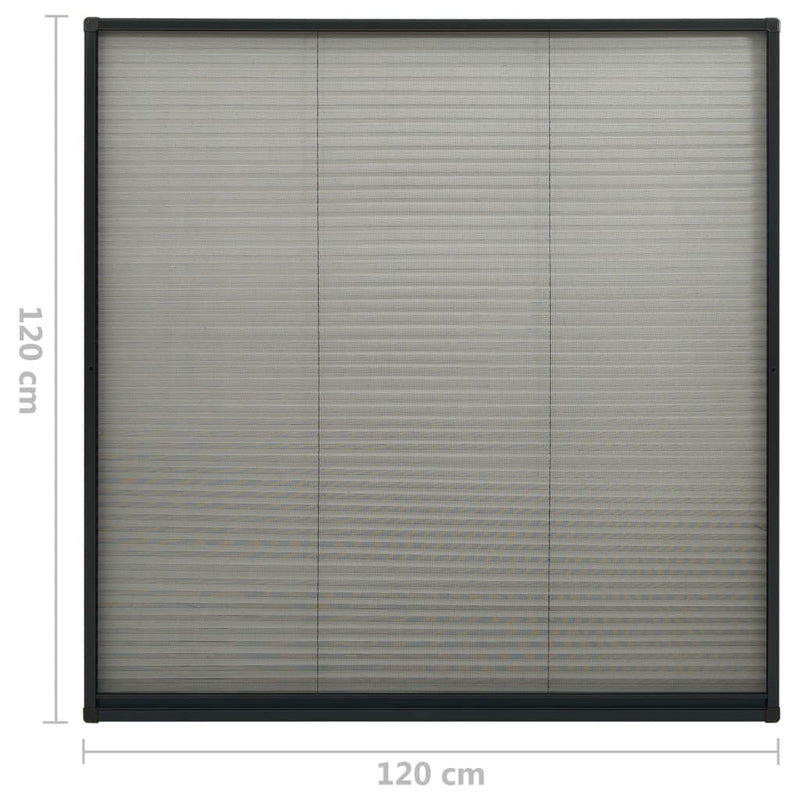 Zanzariera Plissettata per Finestre in Alluminio 120x120 cm - immagine 6 | SolPatio - Image 7 of 7
