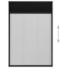 Zanzariera Plissettata Finestre Alluminio Antracite 120x120 cm - immagine 4 | SolPatio - Image 4 of 6