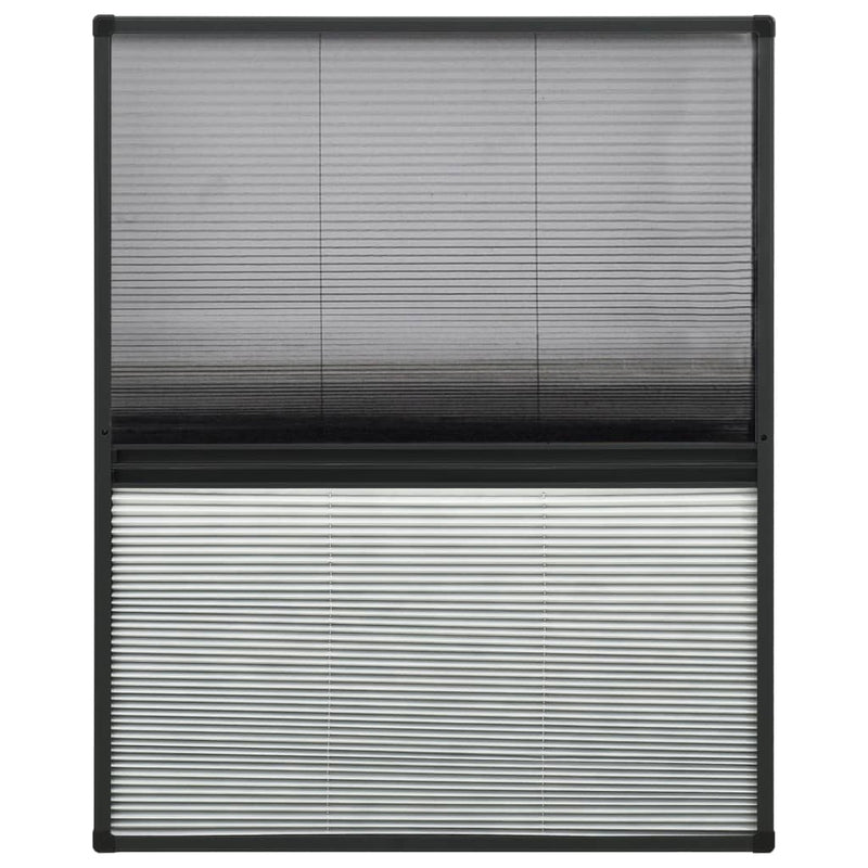 vidaXL Zanzariera Plissettata in Alluminio 60x80 cm con Tendina - Image 2 of 6