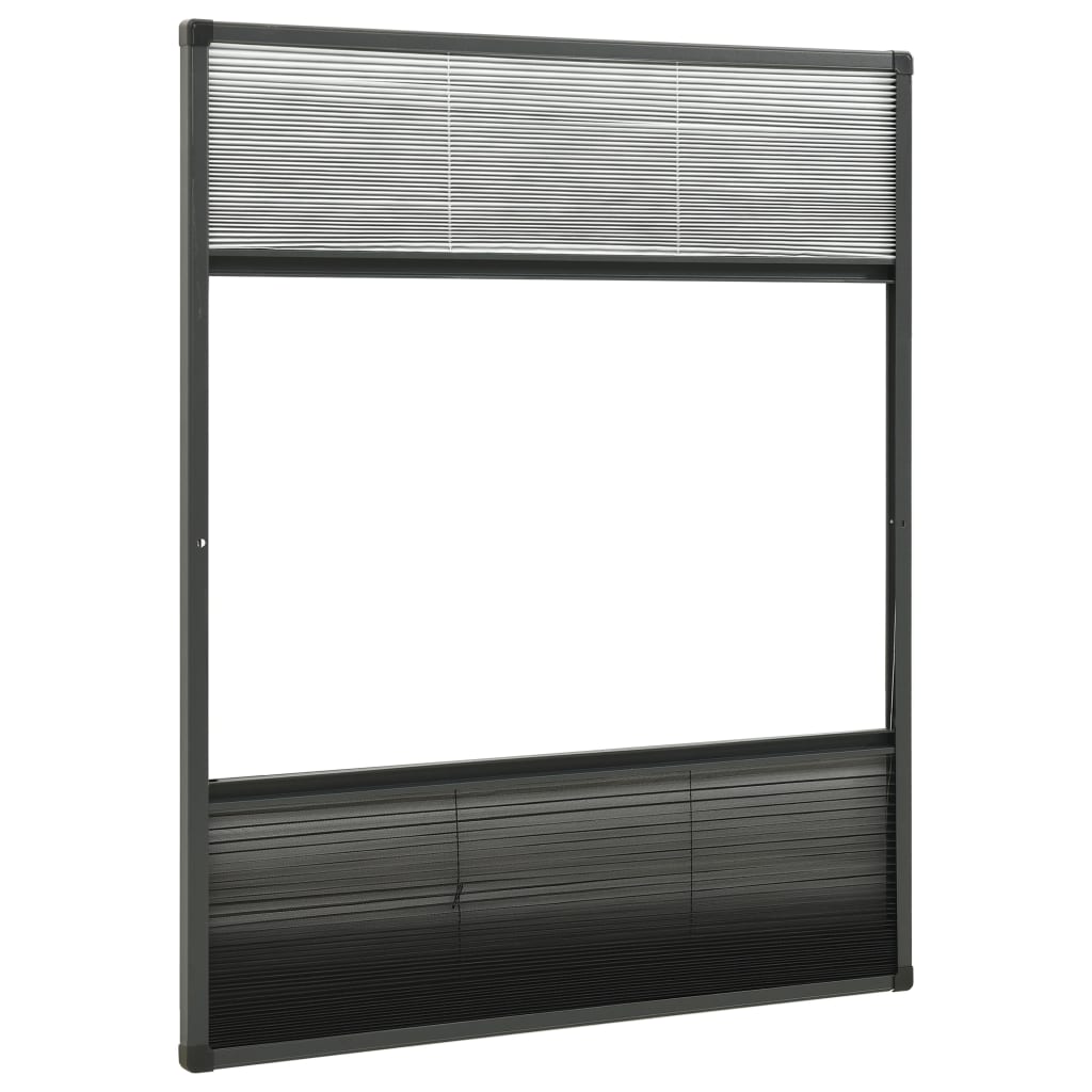 vidaXL Zanzariera Plissettata in Alluminio 60x80 cm con Tendina - Image 4 of 6