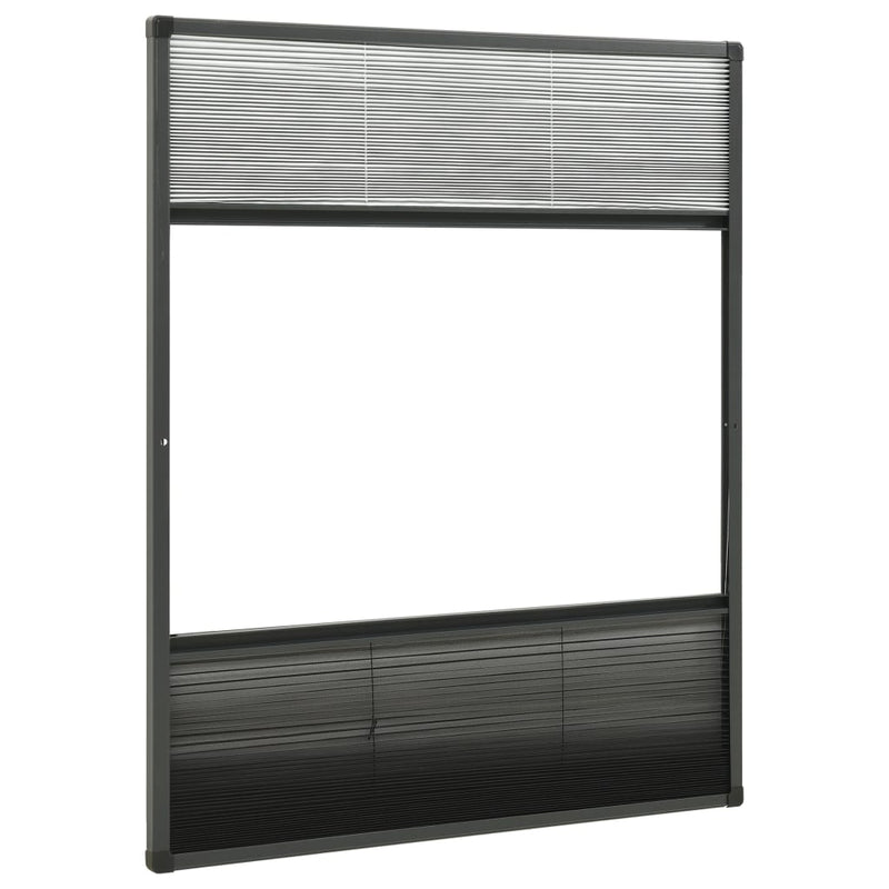 vidaXL Zanzariera Plissettata in Alluminio 60x80 cm con Tendina - Image 4 of 6