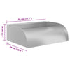 SolPatio Cascada con LED en Acero Inoxidable 304 45x34x14 cm Plata - Image 22 of 22