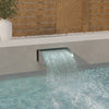 SolPatio Cascada con LED en Acero Inoxidable 304 45x34x14 cm Plata - Image 1 of 22