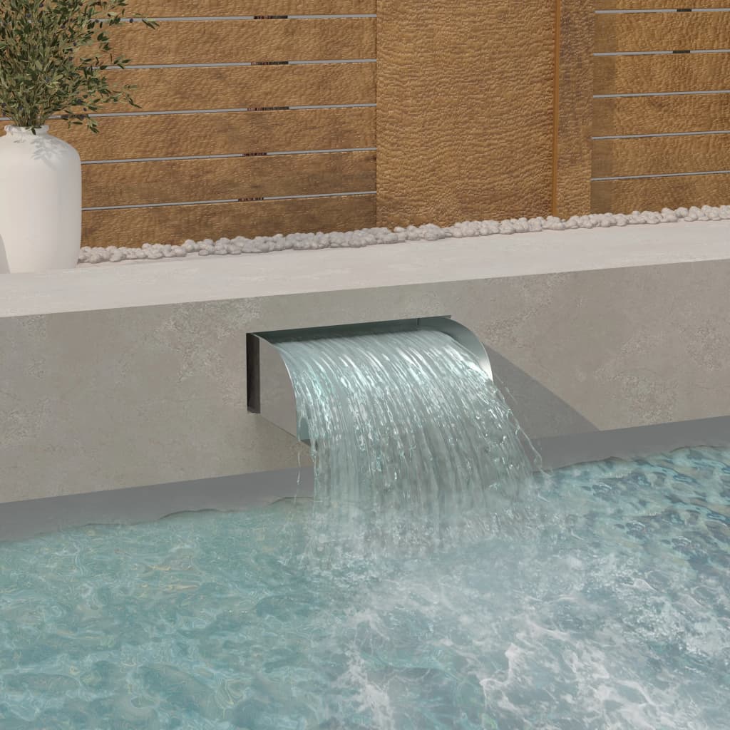 vidaXL Cascata 45x34x14 cm in Acciaio Inox 304 - Image 1 of 6