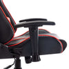 vidaXL Sedia da Gaming Rossa e Nera in Similpelle - Image 5 of 6