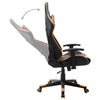 vidaXL Sedia da Gaming Nera e Arancione in Similpelle - Image 3 of 6