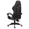 vidaXL Sedia da Gaming Nero e Bianco in Similpelle - Image 2 of 4