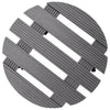 vidaXL Grey WPC Plant Dollies, 30 cm Diameter - Image 3 of 8