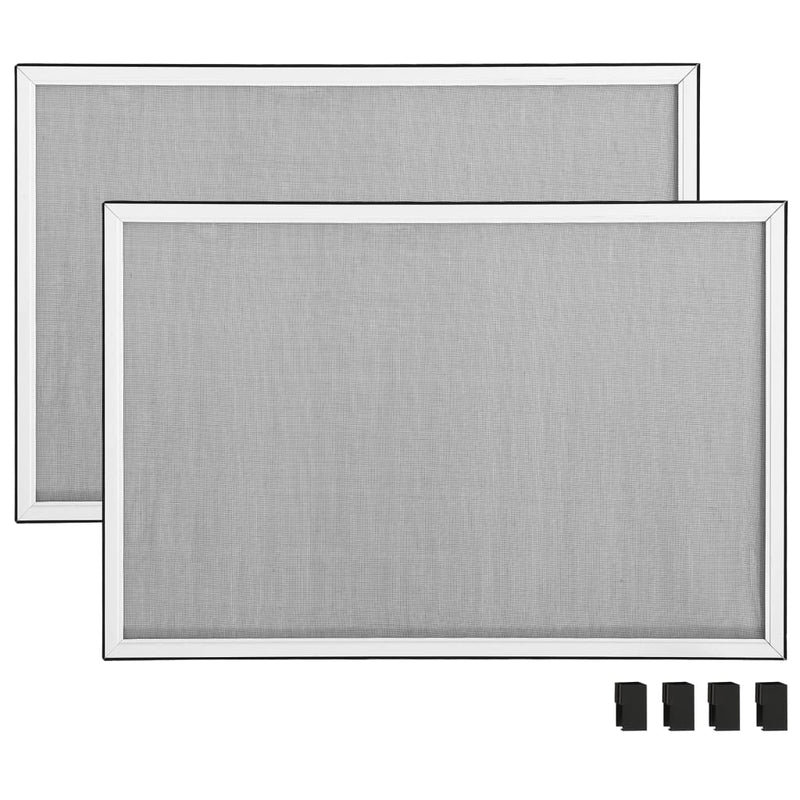 vidaXL Zanzariera Allungabile per Finestre Bianca (100-193)x75 cm - Image 3 of 9