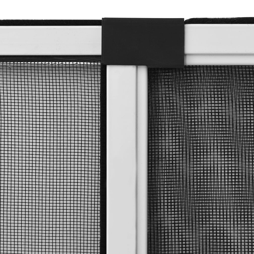 vidaXL Zanzariera Allungabile per Finestre Bianca (100-193)x75 cm - Image 6 of 9