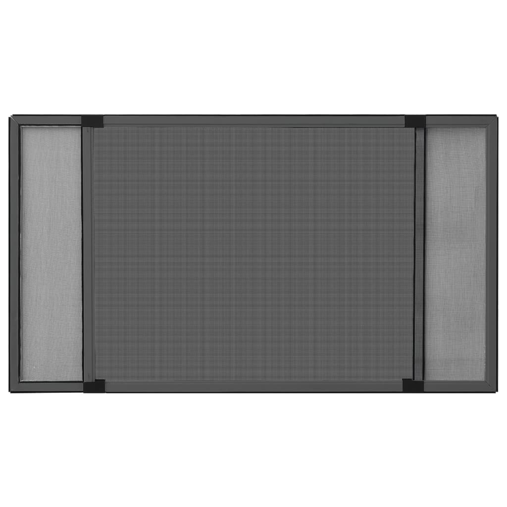 vidaXL Zanzariera Allungabile per Finestre Antracite (100-193)x75 cm - Image 1 of 9