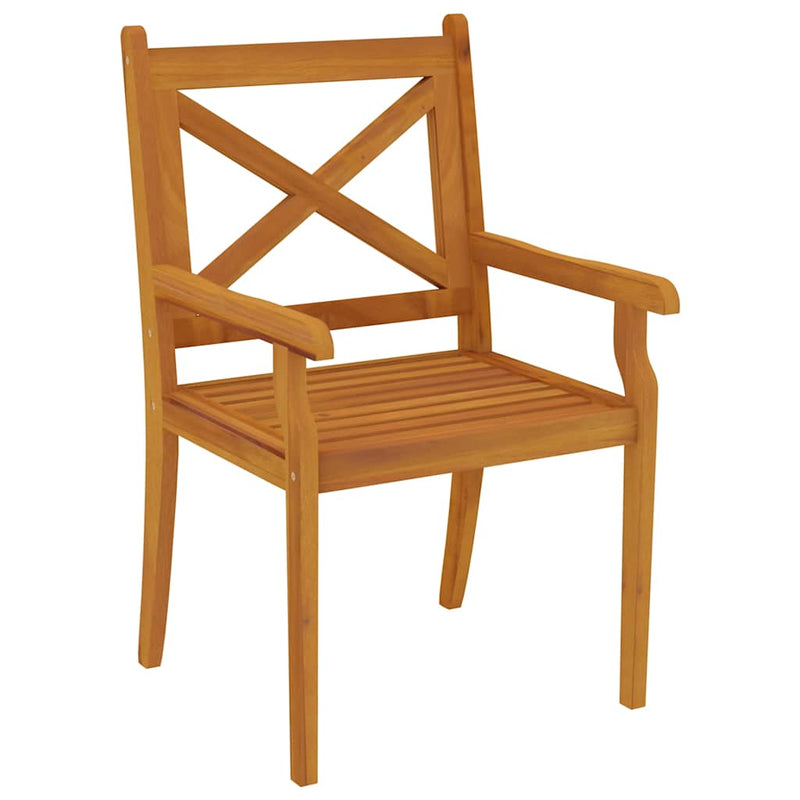 SolPatio Set de Comedor para Jardín de 9 piezas en Madera Maciza de Acacia - Image 45 of 60