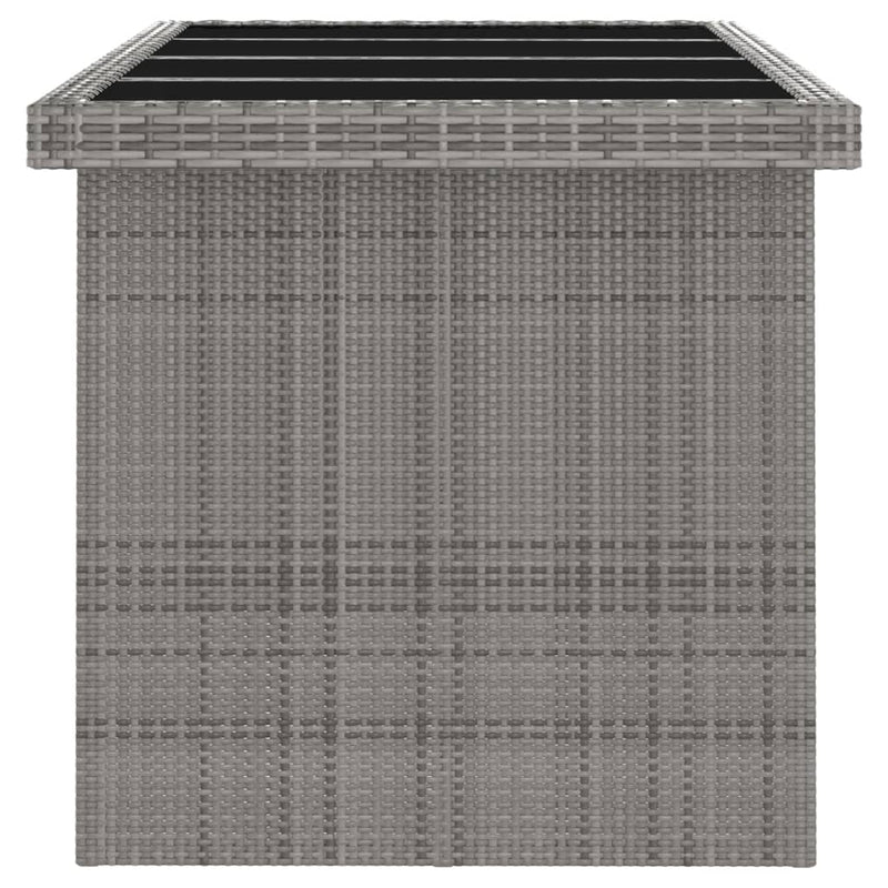 Set Pranzo da Giardino SolPatio 10 Posti in Polyrattan Grigio con Sedie Reclinabili - Image 5 of 18