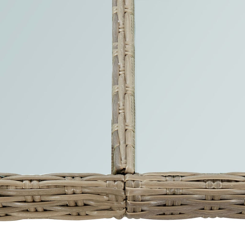 Juego de Comedor SolPatio para Exterior de 5 Piezas de Poliratán Marrón - Image 106 of 111