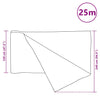 vidaXL Rete per Privacy Nera 1,2x25 m in HDPE 75 g/m² - Image 4 of 4